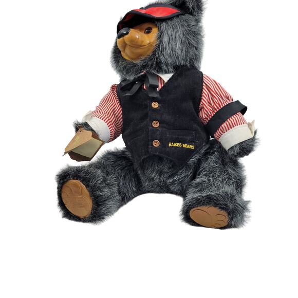 Vintage Raikes Bears A Robert Raikes Original Max The Riverboat Gambler 121422-3 - Picture 7 of 8